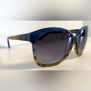 Lacoste Blue and Brown Sunglasses